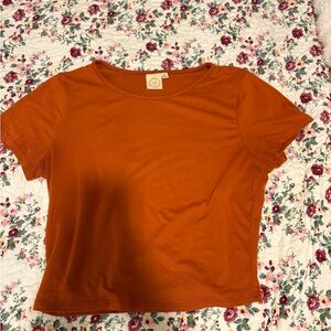 Rust Orange Women's Top
